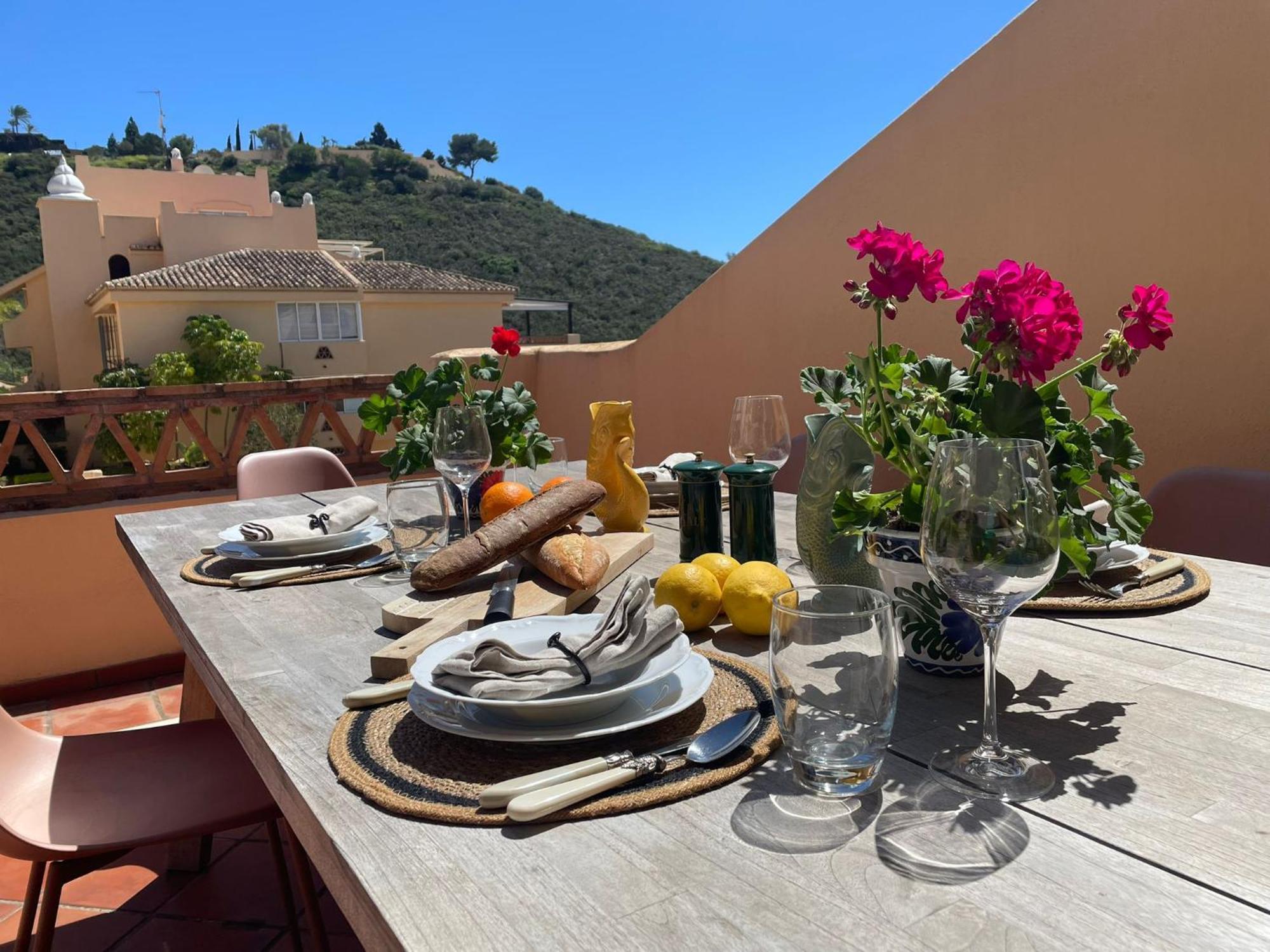 Santa Maria Village, Elviria, Marbella Buitenkant foto